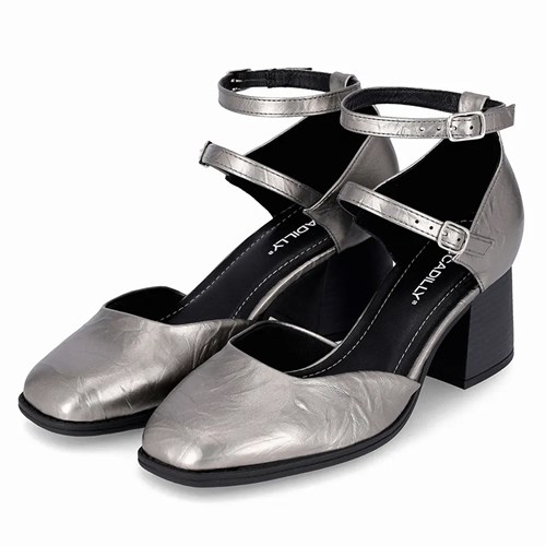 SAPATO PICCADILLY SLINGBACK 611004 (O381) - PEWTER
