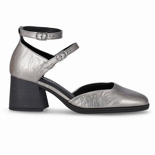 SAPATO PICCADILLY SLINGBACK 611004 (O381) - PEWTER
