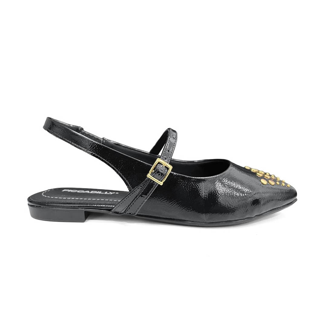Sapato Piccadilly Slingback Boneca 270004 Preto Sapato Piccadilly Slingback Boneca 270004 Preto