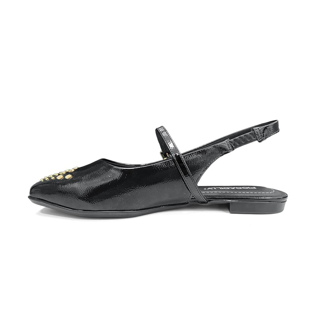 Sapato Piccadilly Slingback Boneca 270004 Preto