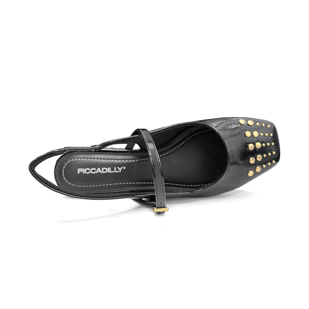 Sapato Piccadilly Slingback Boneca 270004 Preto Sapato Piccadilly Slingback Boneca 270004 Preto