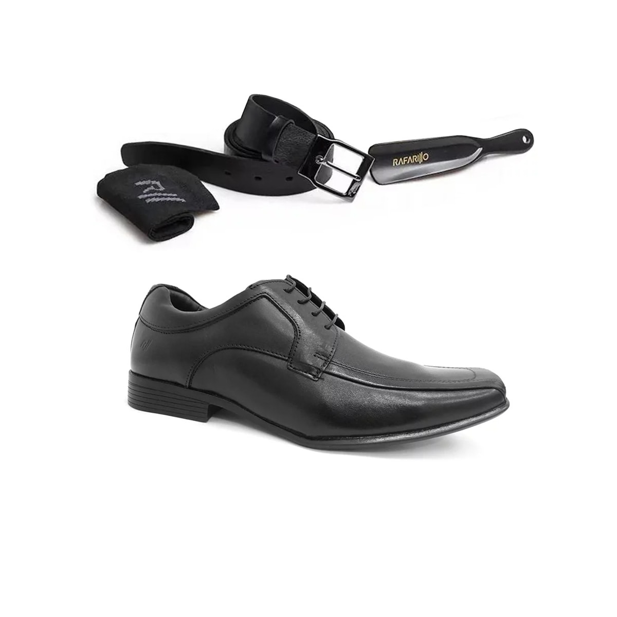 Sapato Rafarillo Com Cinto 45017 Preto Sapato Rafarillo Com Cinto 45017 Preto