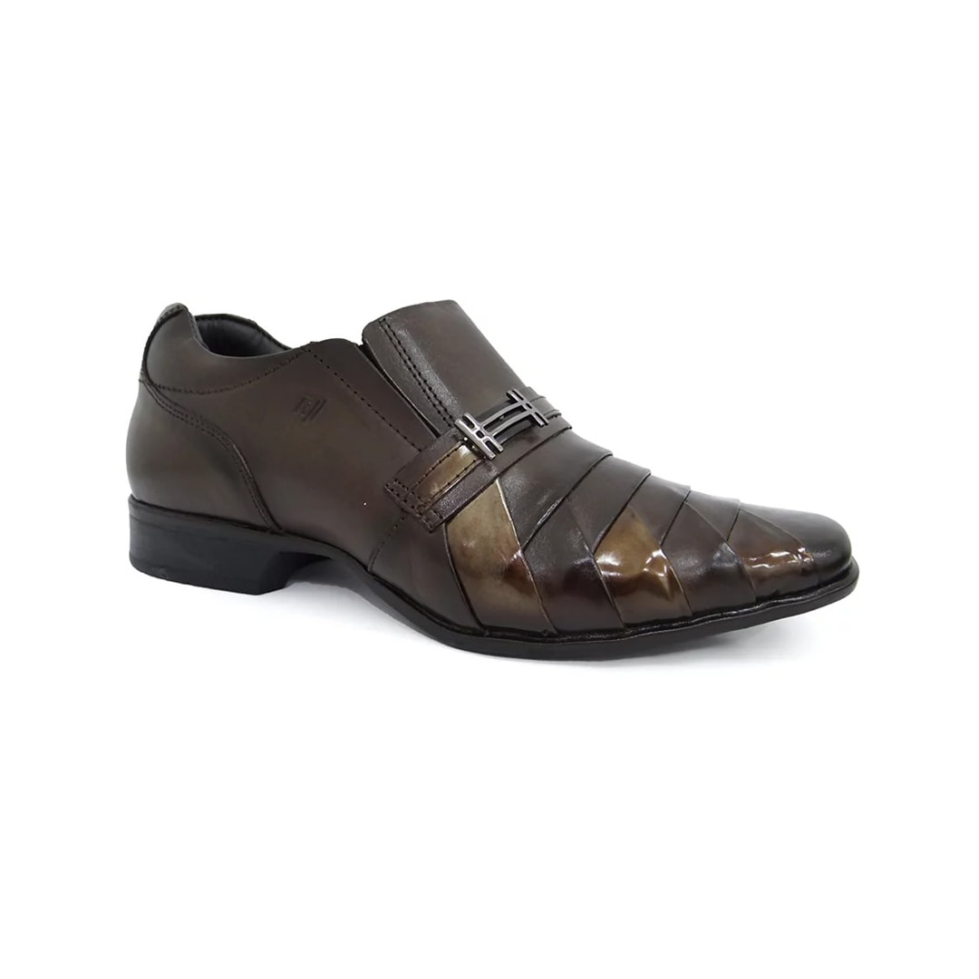 Sapato Rafarillo Social 79422 Castanho