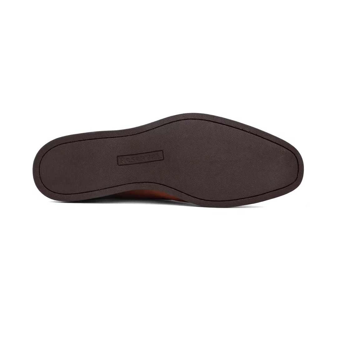 Sapato Reserva Oxford de Couro Genebra R75048 Marrom