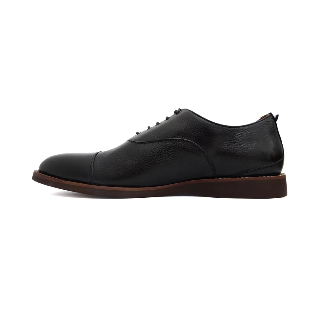 Sapato Reserva Oxford De Couro Genebra R75048 Preto