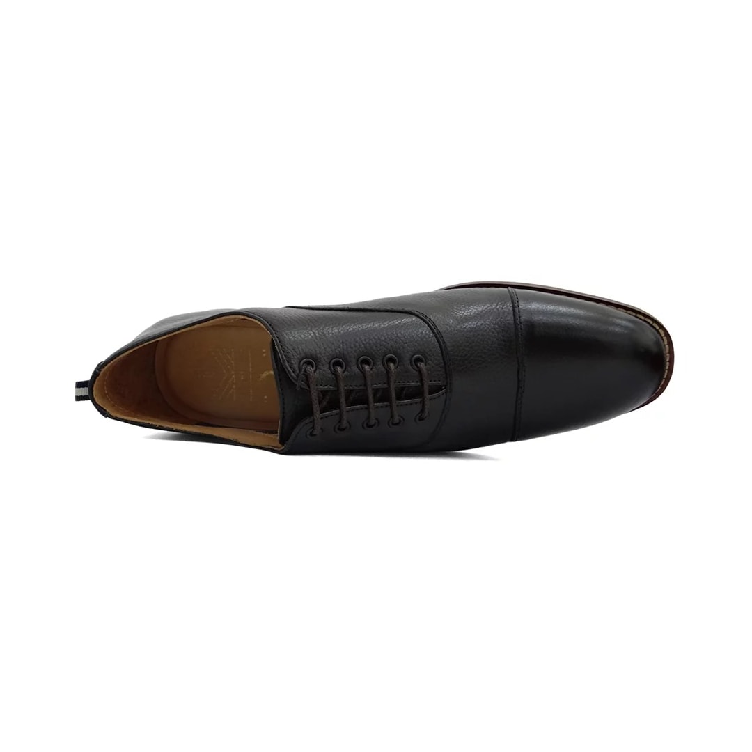 Sapato Reserva Oxford De Couro Genebra R75048 Preto
