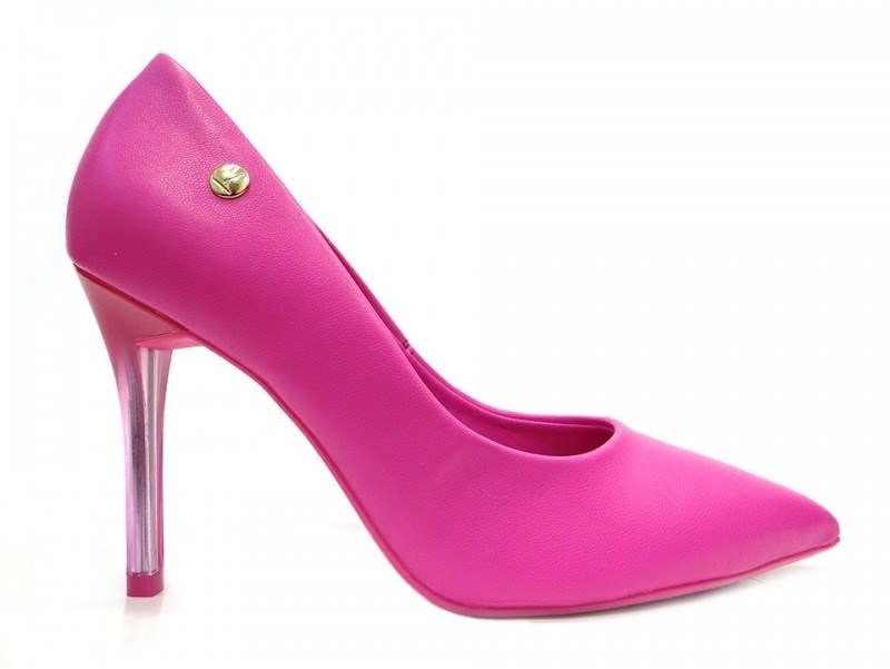 Scarpin rosa neon store vizzano