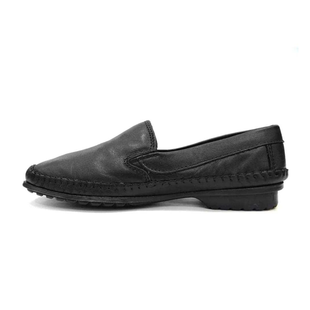 Sapato Styloflex Mocassim De Couro 710 Preto