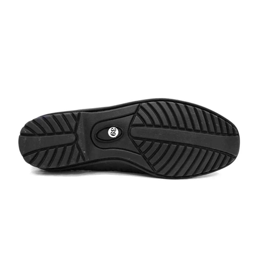 Sapato Styloflex Mocassim De Couro 710 Preto