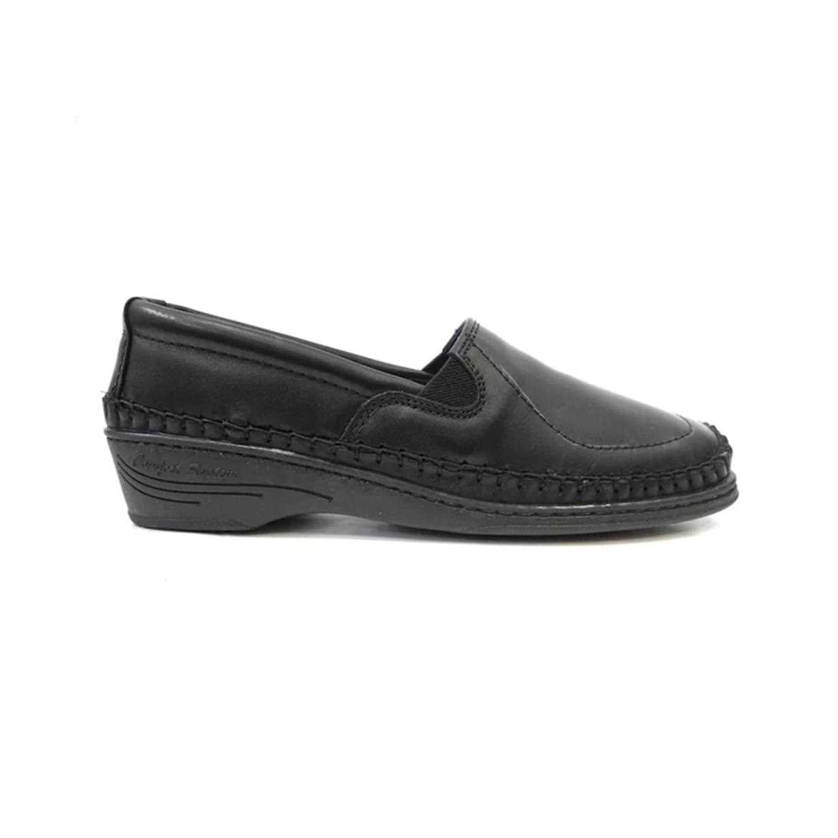 Sapato Styloflex Mocassim Feminino De Couro Conforto 021 Preto Sapato Styloflex Mocassim Feminino De Couro Conforto 021 Preto
