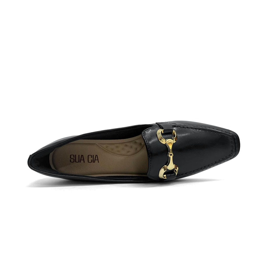 Sapato Sua Cia Mocassim 8170.16554 Preto