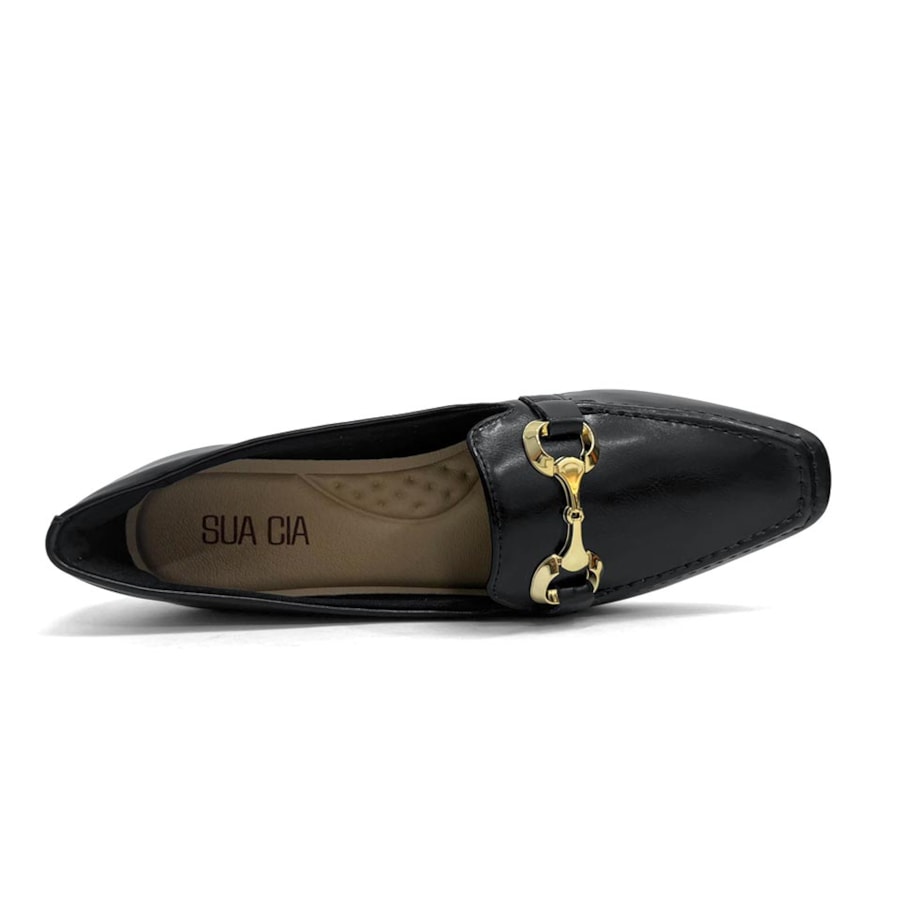 Sapato Sua Cia Mocassim 8170.16554 Preto