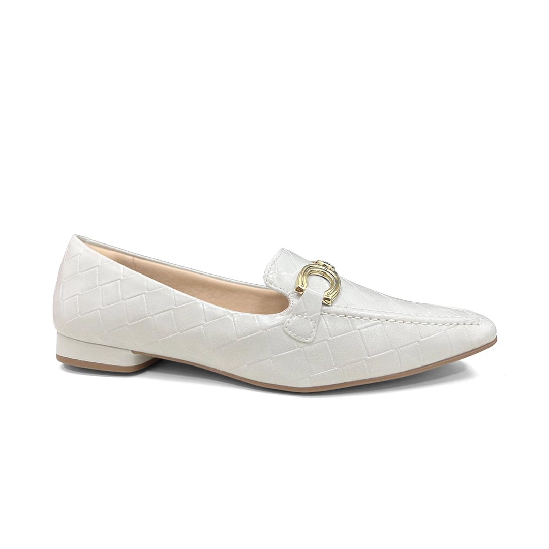 Sapato Sua Cia Mocassim 8170.16670 Off White Sapato Sua Cia Mocassim 8170.16670 Off White