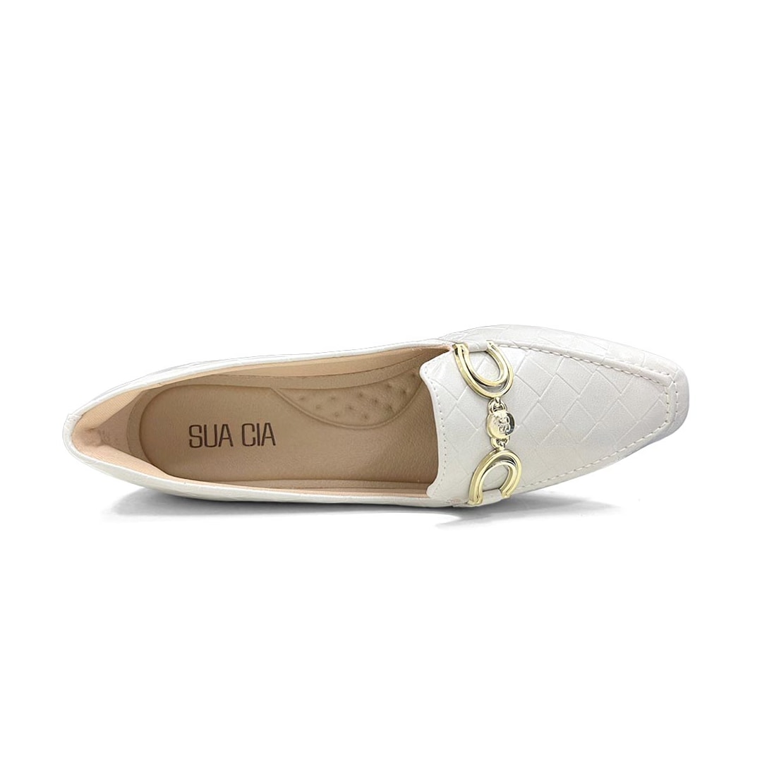 Sapato Sua Cia Mocassim 8170.16670 Off White