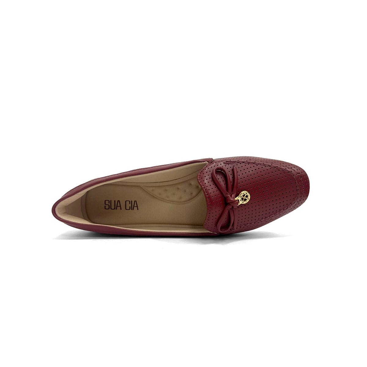 Sapato Sua Cia Mocassim 8263.15836 Merlot Sapato Sua Cia Mocassim 8263.15836 Merlot