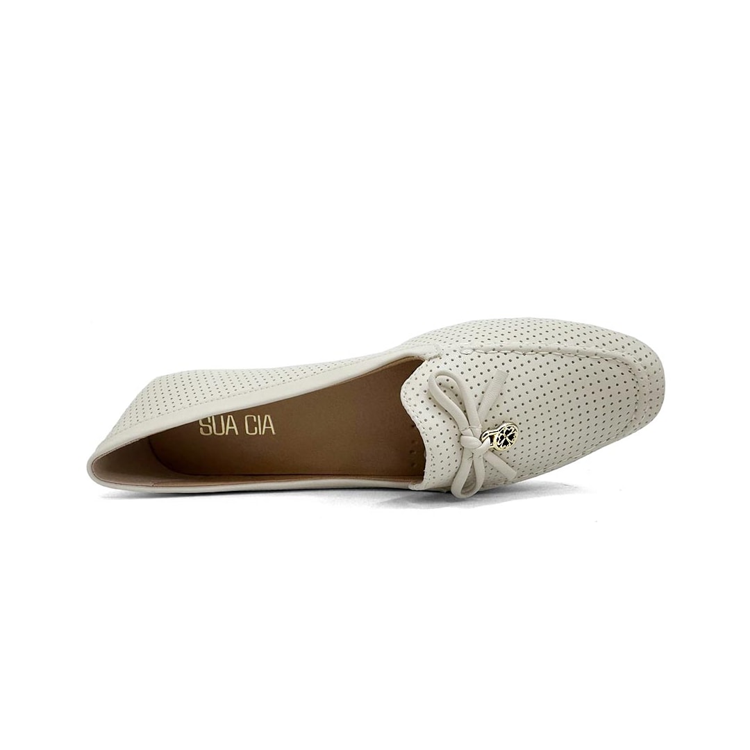 Sapato Sua Cia Mocassim 8263.15836 New Off White