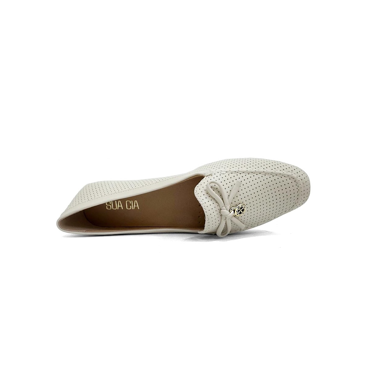 Sapato Sua Cia Mocassim 8263.15836 New Off White
