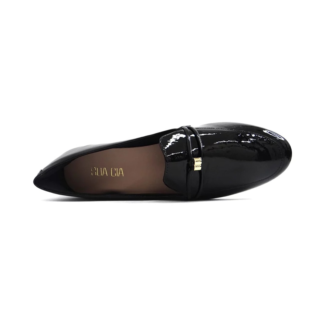 Sapato Sua Cia Mocassim 8349.15379 Preto Verniz