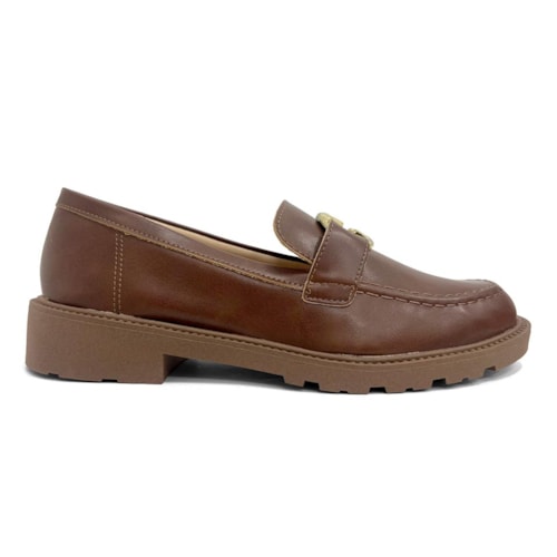Detalhe - Sapato Sua Cia Mocassim Flow Loafer 8430.16450 Whisky