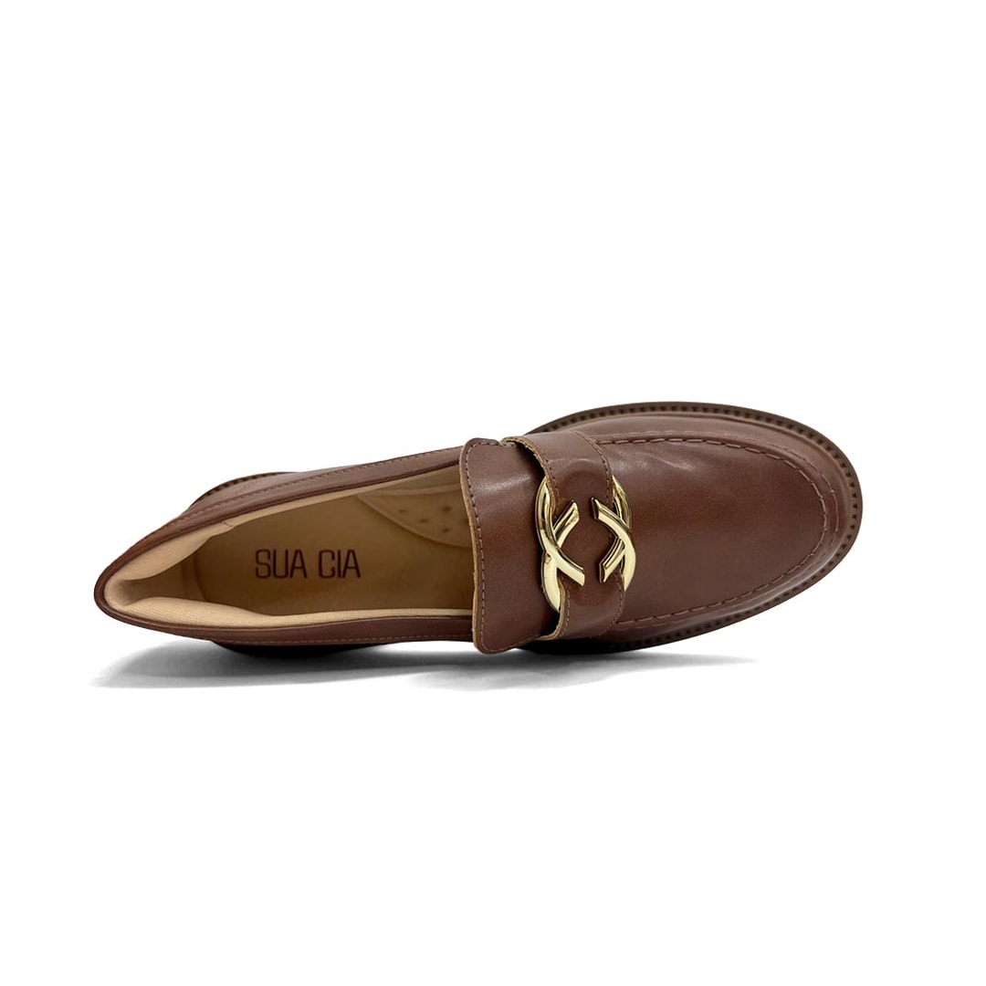 Sapato Sua Cia Mocassim Flow Loafer 8430.16450 Whisky