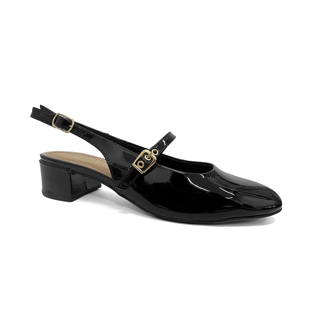 Sapato Sua Cia Slingback 8380.15965 Preto