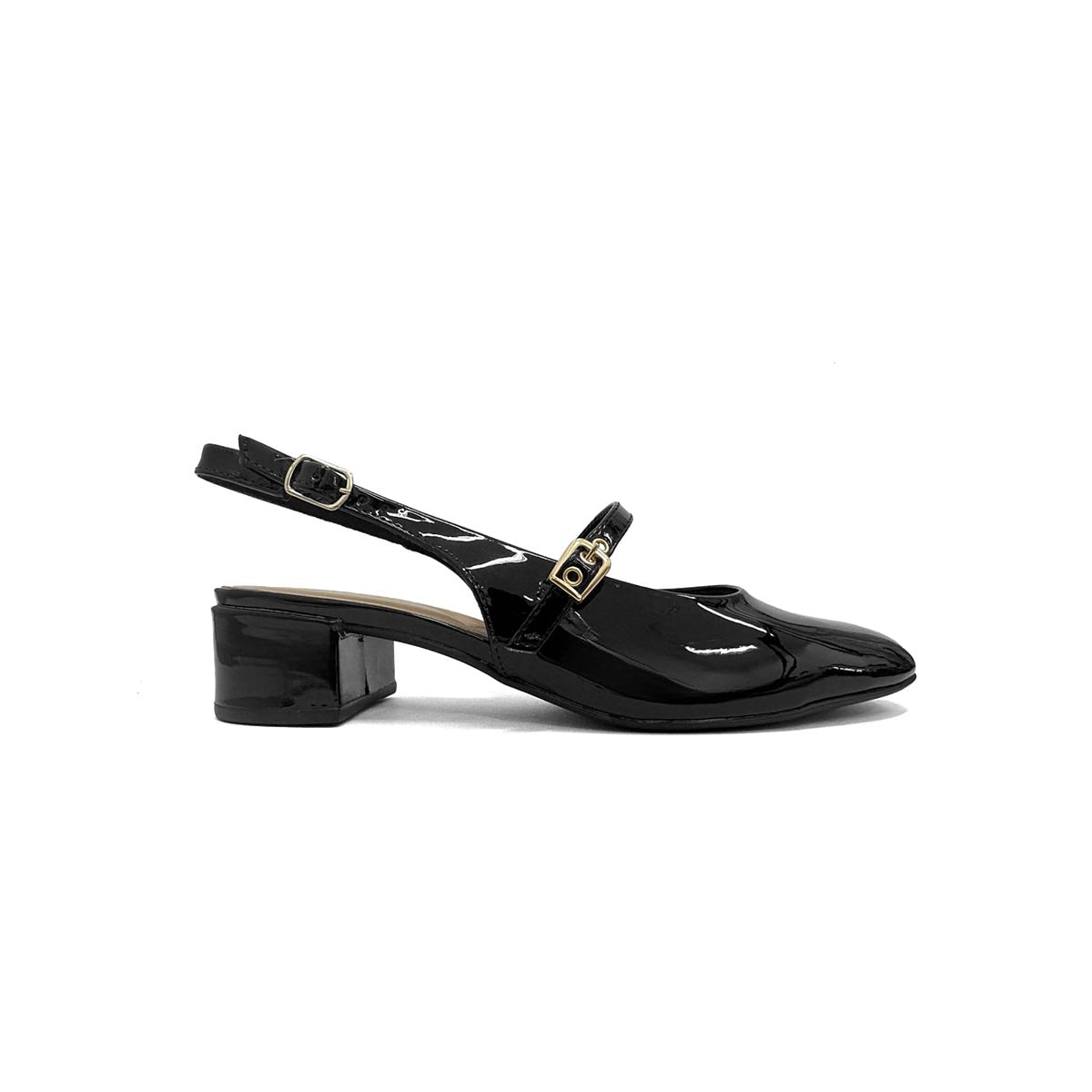 Sapato Sua Cia Slingback 8380.15965 Preto Sapato Sua Cia Slingback 8380.15965 Preto