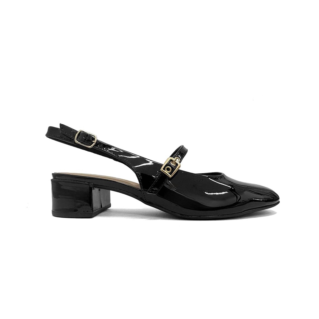 Sapato Sua Cia Slingback 8380.15965 Preto