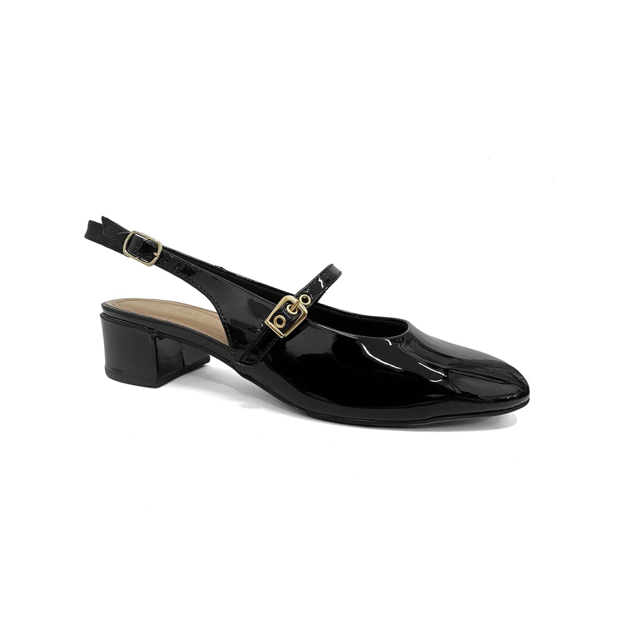 Sapato Sua Cia Slingback 8380.15965 Preto Sapato Sua Cia Slingback 8380.15965 Preto