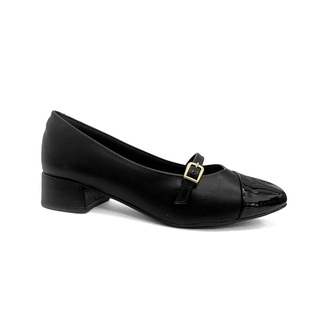 Sapato Sua Cia Slingback Boneca 8381.15972-1 Preto