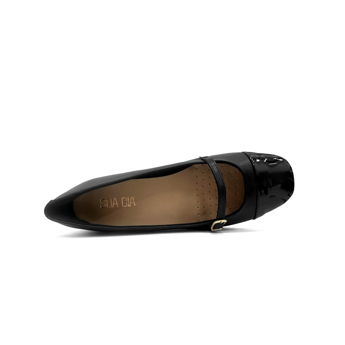 Sapato Sua Cia Slingback Boneca 8381.15972-1 Preto Sapato Sua Cia Slingback Boneca 8381.15972-1 Preto