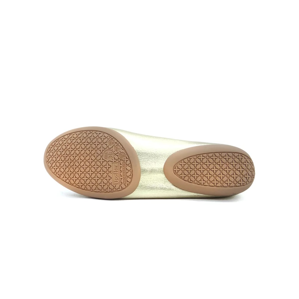 Sapato Usaflex Mocassim Feminino Couro Ad170 Prata Velha Sapato Usaflex Mocassim Feminino Couro Ad170 Prata Velha