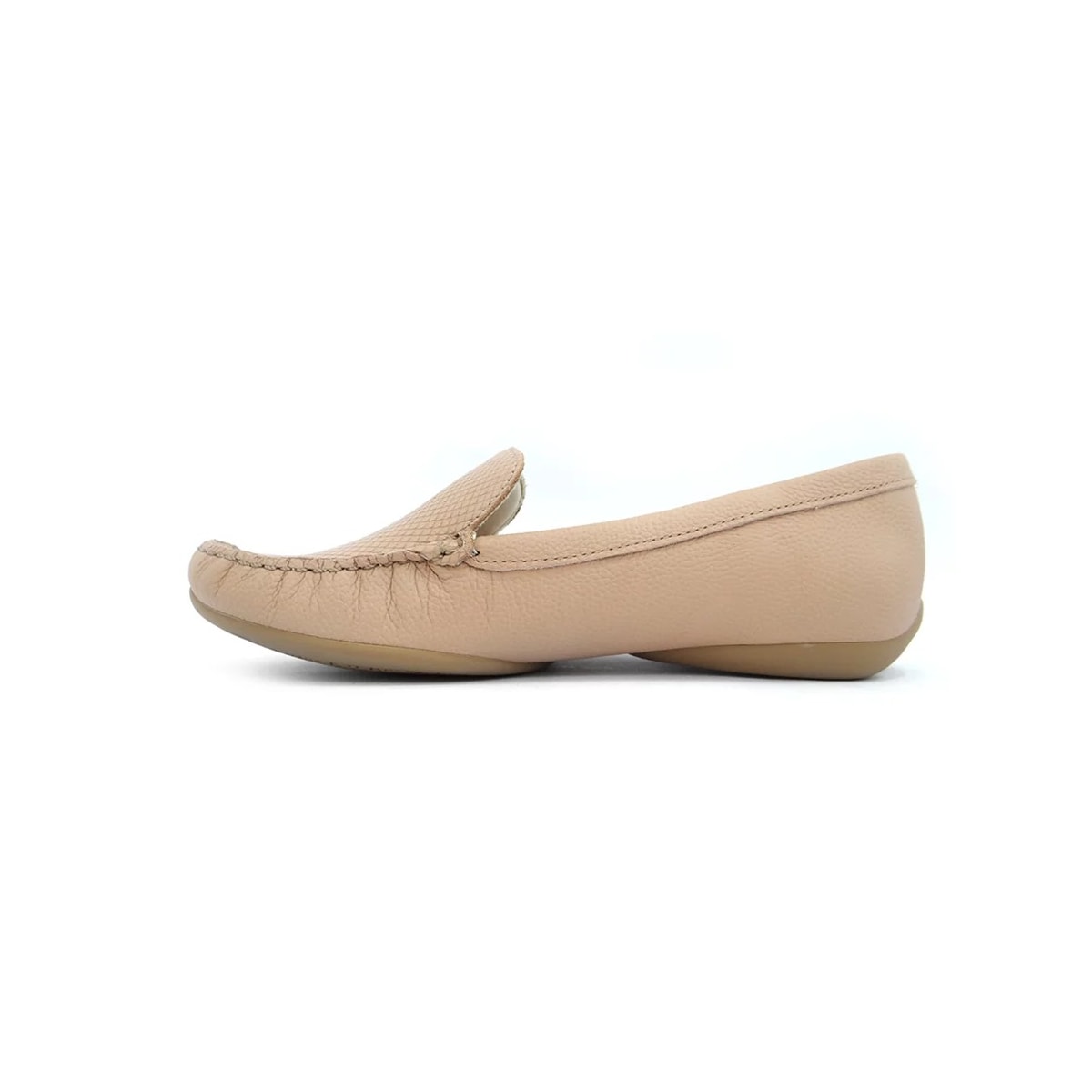 Sapato Usaflex Mocassim Feminino Couro Ad170 Quartzo Sapato Usaflex Mocassim Feminino Couro Ad170 Quartzo