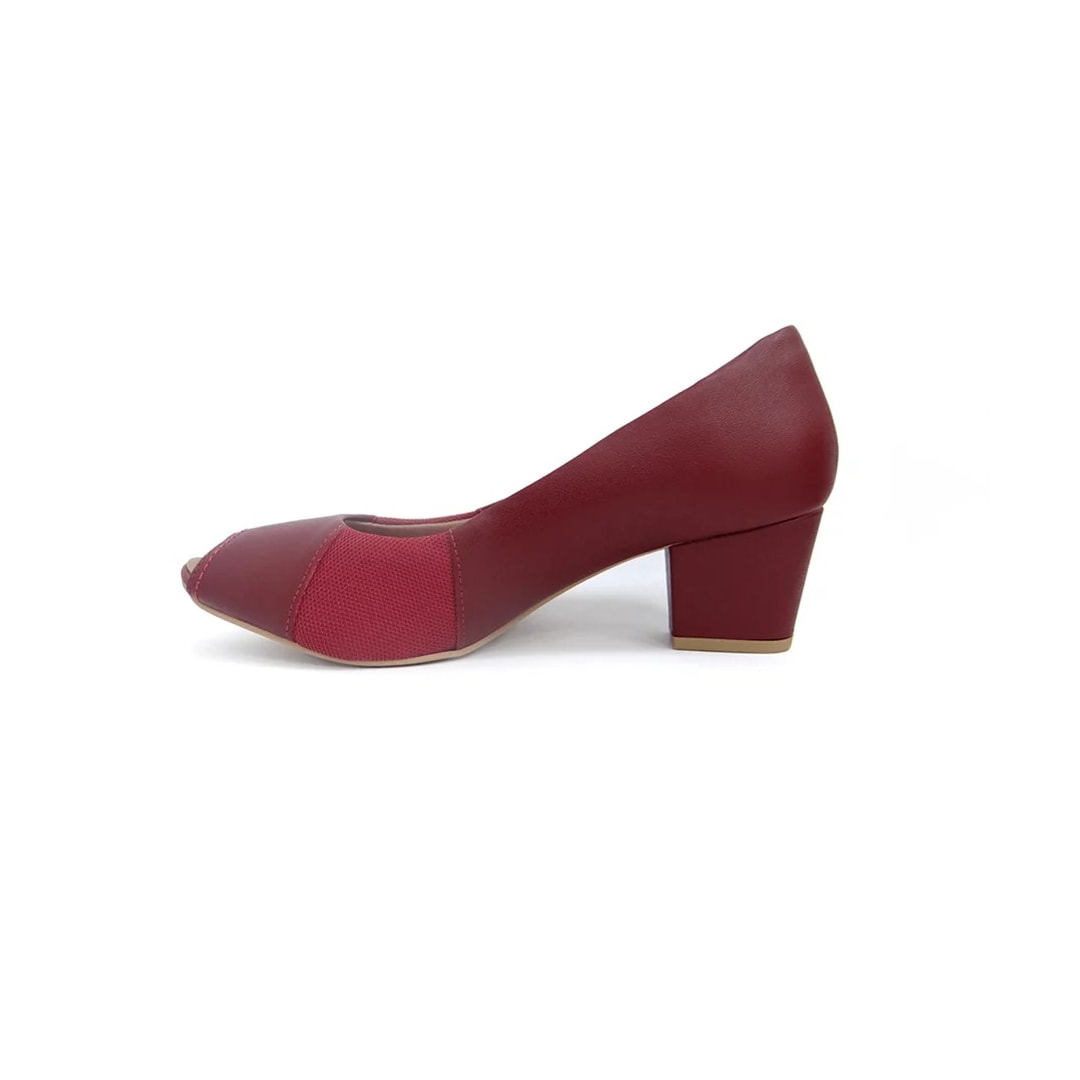 Sapato Usaflex Peep Toe Conforto Q6695 Rebu Sapato Usaflex Peep Toe Conforto Q6695 Rebu