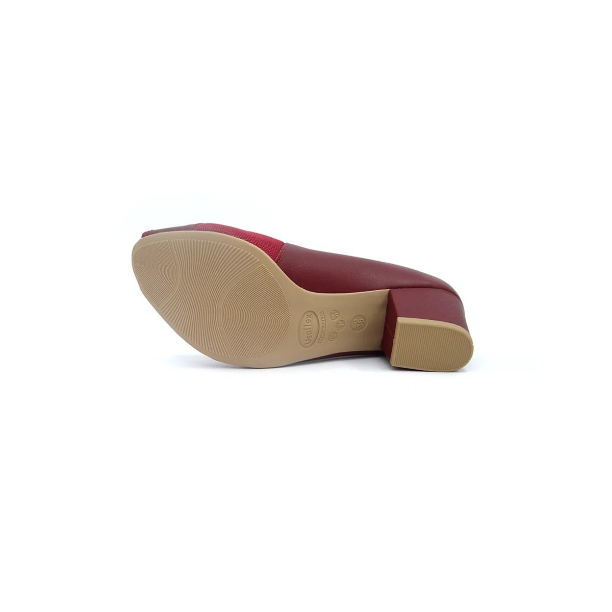 Sapato Usaflex Peep Toe Conforto Q6695 Rebu Sapato Usaflex Peep Toe Conforto Q6695 Rebu