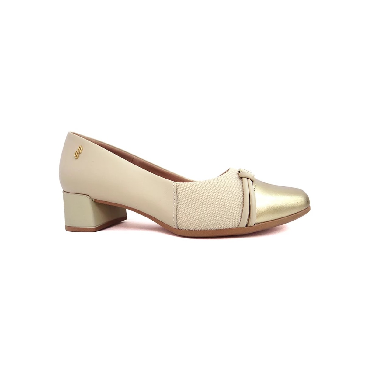 Sapato Usaflex Scarpin Couro Joanetes Aj0103 Prata Velha Sapato Usaflex Scarpin Couro Joanetes Aj0103 Prata Velha
