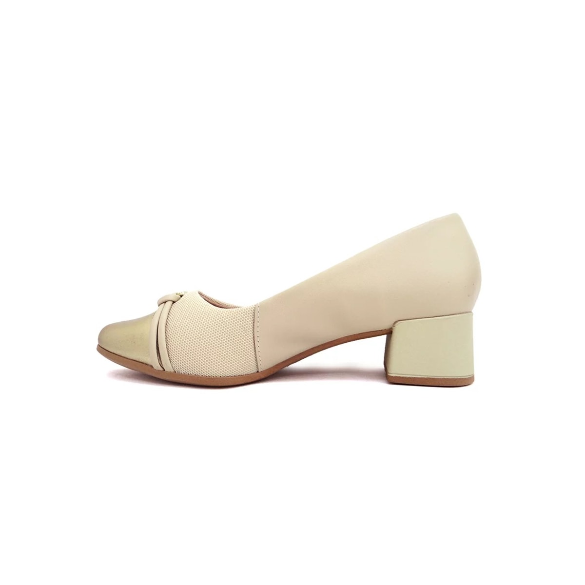 Sapato Usaflex Scarpin Couro Joanetes Aj0103 Prata Velha Sapato Usaflex Scarpin Couro Joanetes Aj0103 Prata Velha