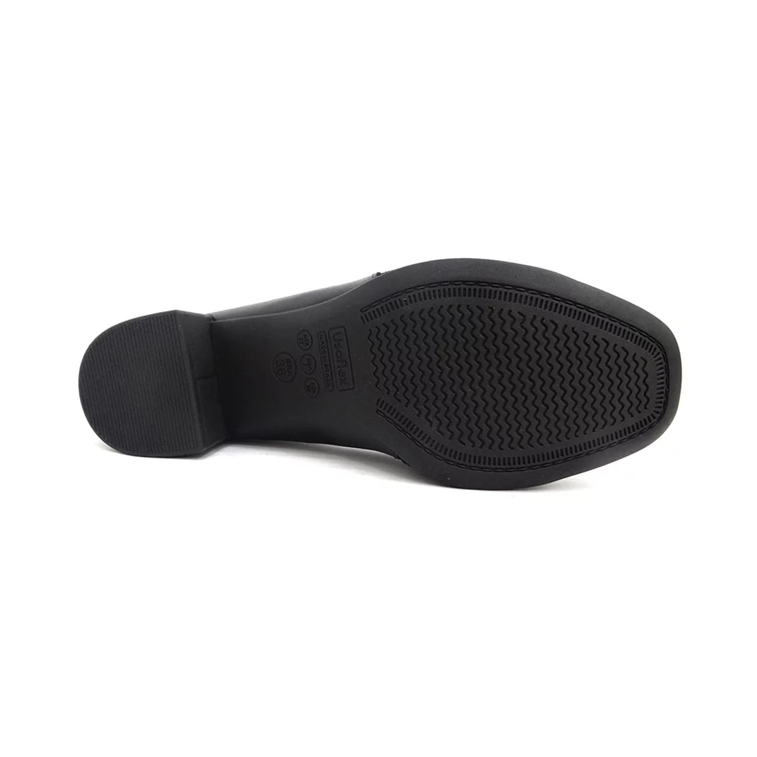 Sapato Usaflex Scarpin Couro Joanetes Aj0103 Preto Sapato Usaflex Scarpin Couro Joanetes Aj0103 Preto