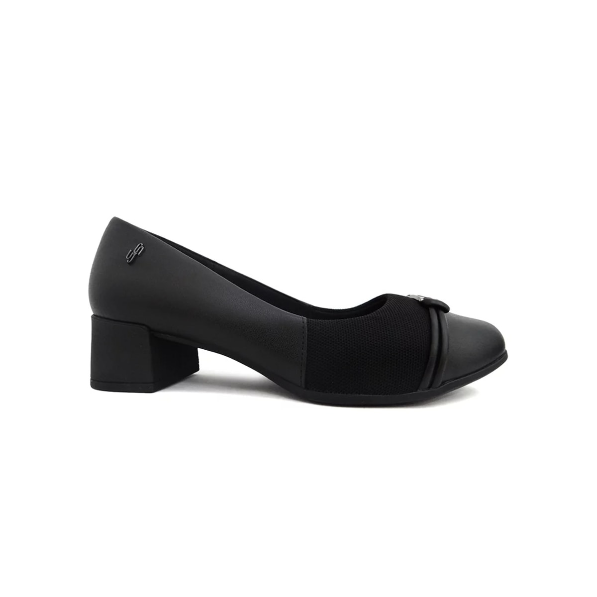 Sapato Usaflex Scarpin Couro Joanetes Aj0103 Preto Sapato Usaflex Scarpin Couro Joanetes Aj0103 Preto