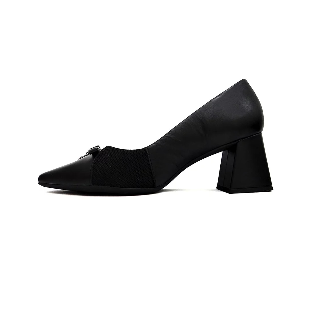 Sapato Usaflex Scarpin Salto Bloco Al2203 Preto Sapato Usaflex Scarpin Salto Bloco Al2203 Preto