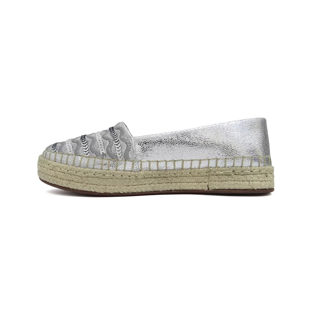 Sapato Valentina Espadrille 392373 Prata Sapato Valentina Espadrille 392373 Prata