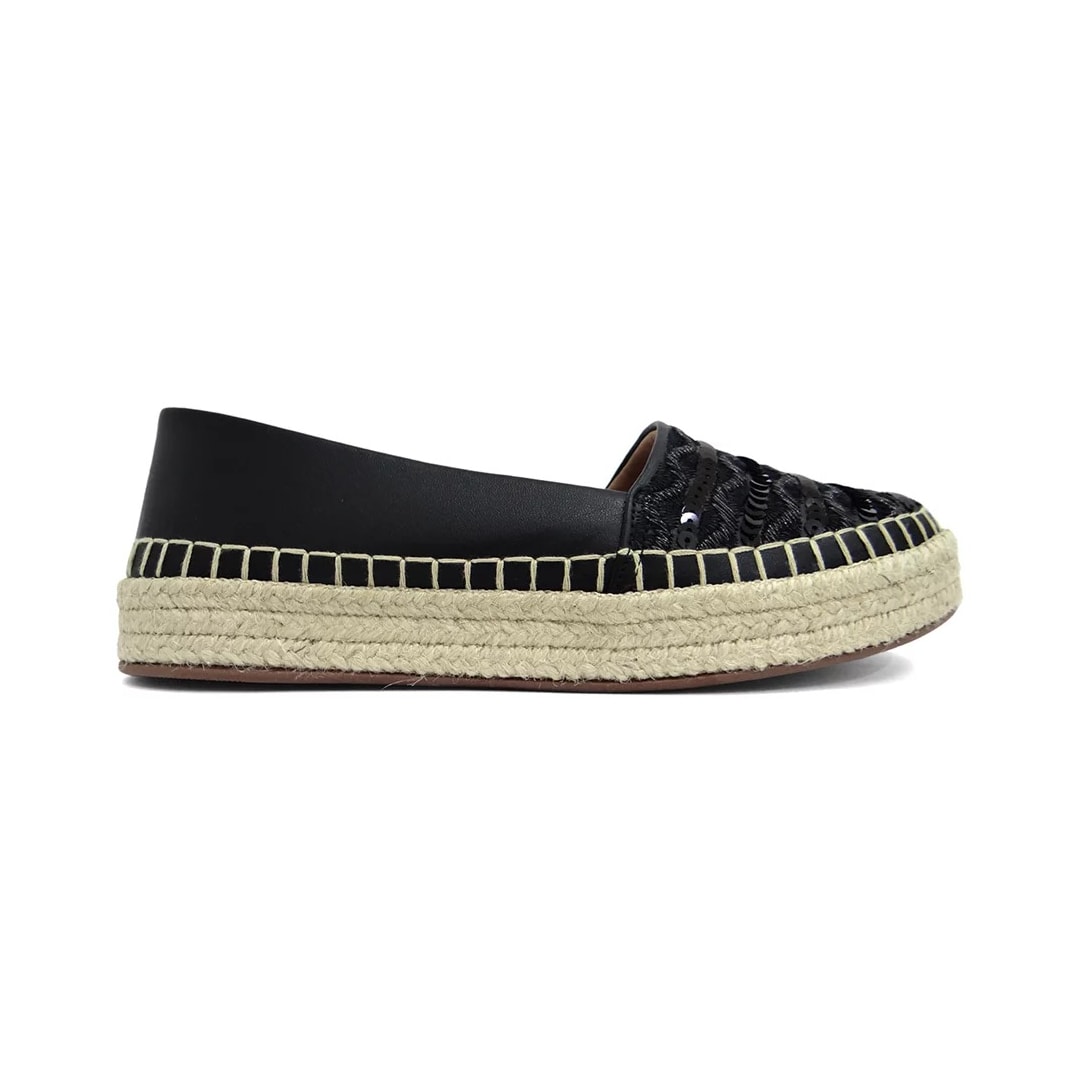 Sapato Valentina Espadrille 392373 Preto