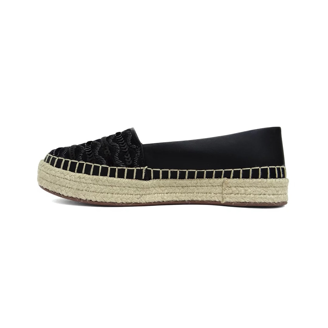 Sapato Valentina Espadrille 392373 Preto Sapato Valentina Espadrille 392373 Preto