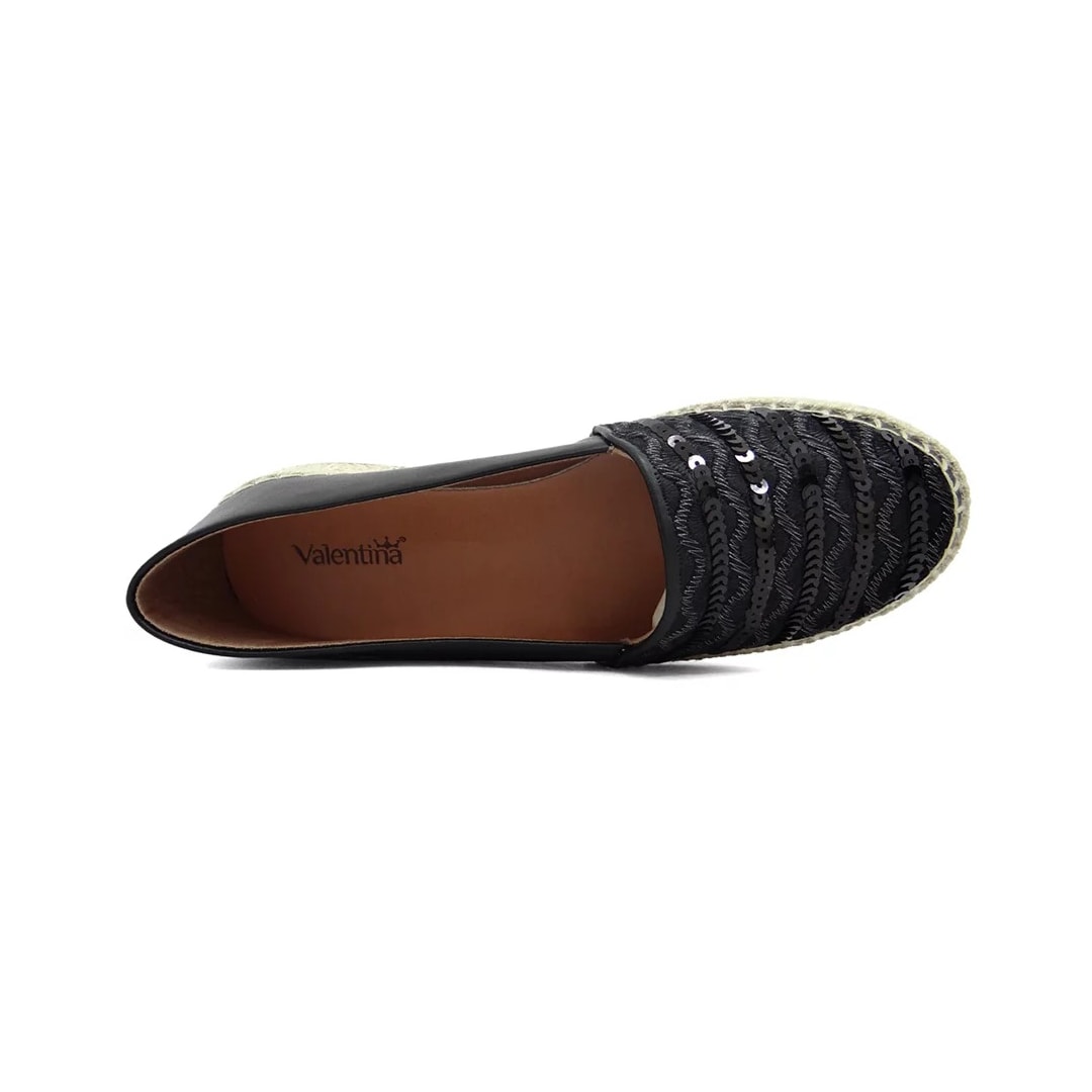 Sapato Valentina Espadrille 392373 Preto