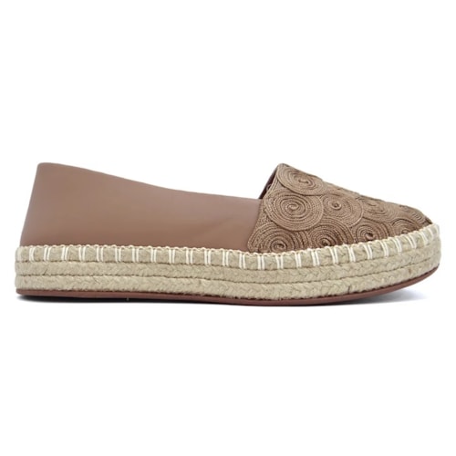 Sapato Valentina Espadrille 392374 Caqui