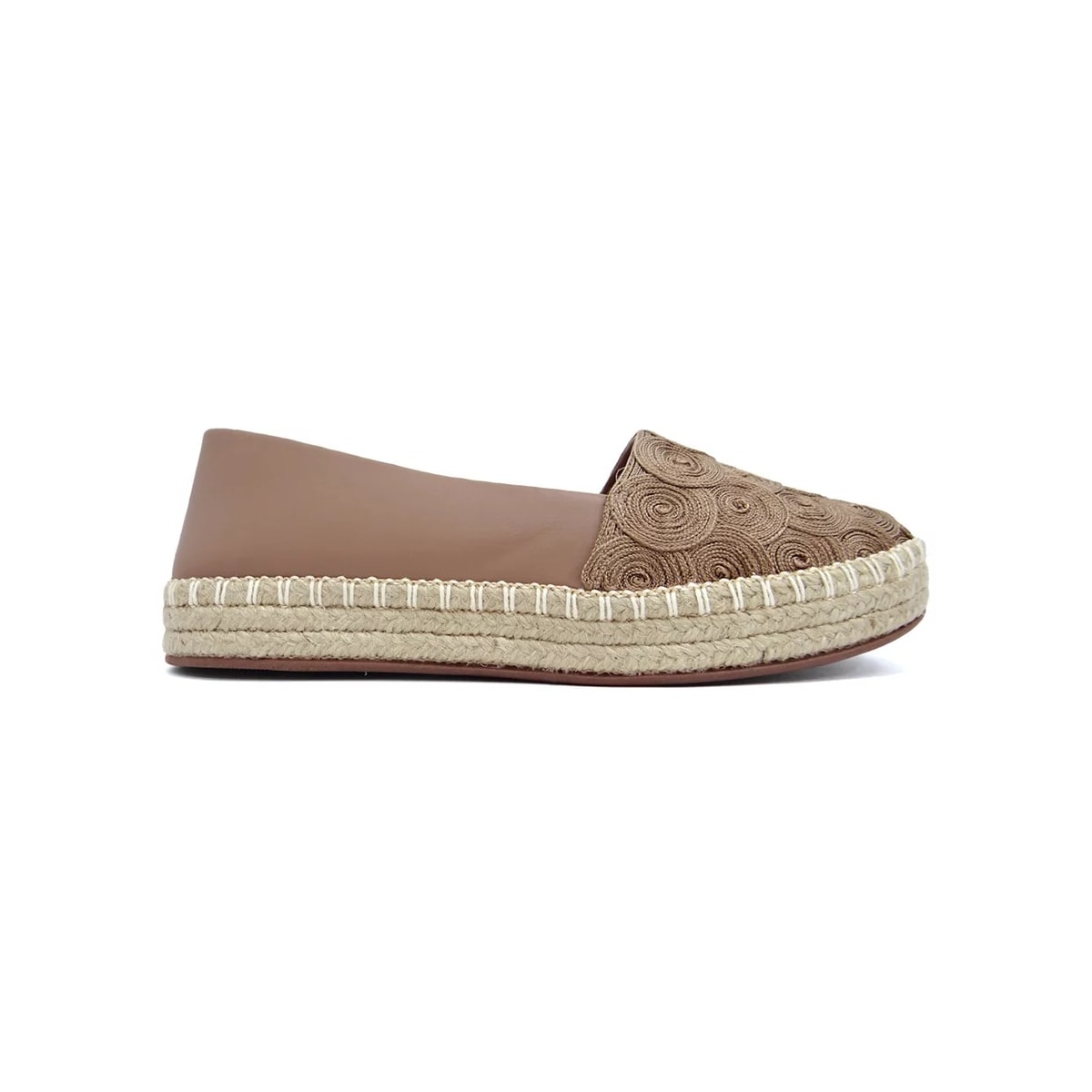 Sapato Valentina Espadrille 392374 Caqui Sapato Valentina Espadrille 392374 Caqui