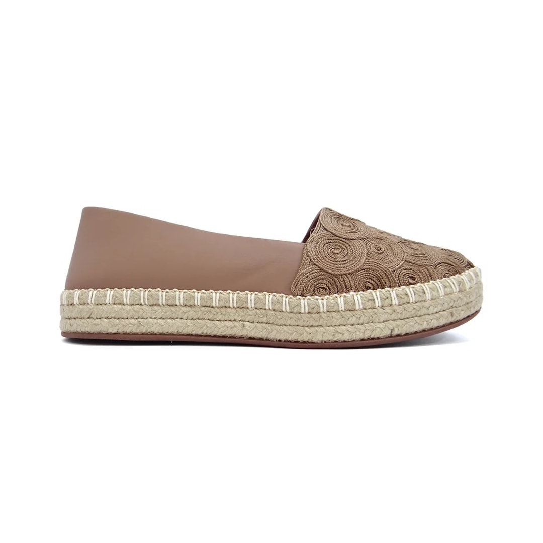 Sapato Valentina Espadrille 392374 Caqui