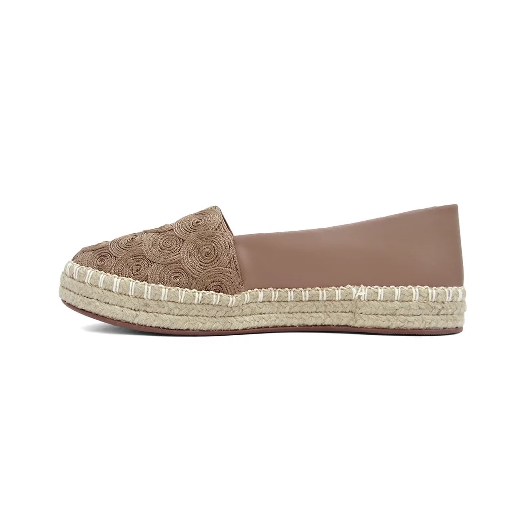 Sapato Valentina Espadrille 392374 Caqui Sapato Valentina Espadrille 392374 Caqui