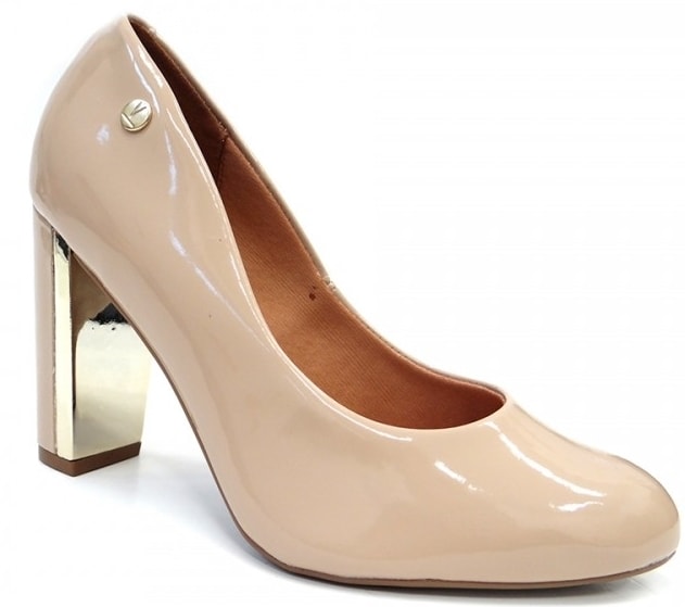 sapato verniz bege