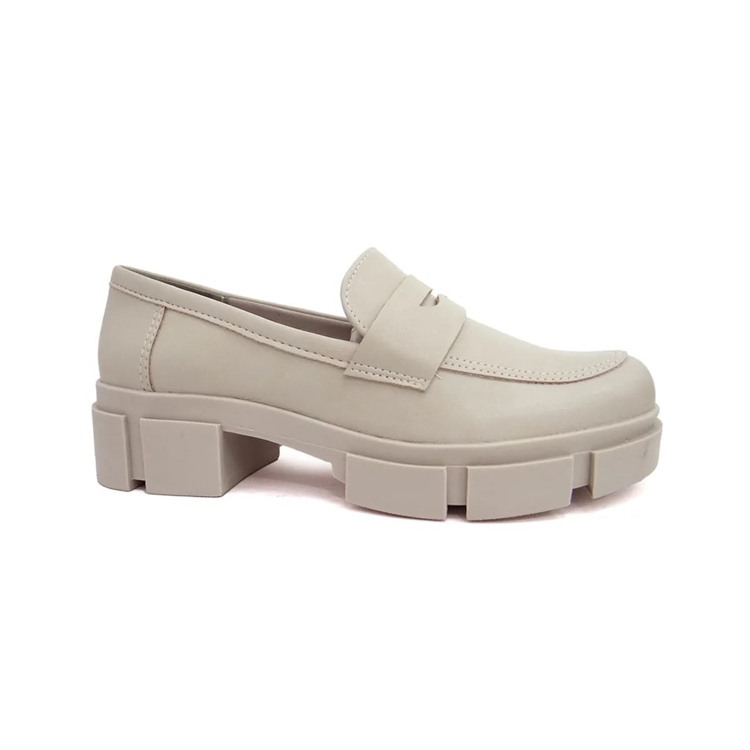 Sapato Via Marte Mocassim 23-7509-01 Calcario Sapato Via Marte Mocassim 23-7509-01 Calcario