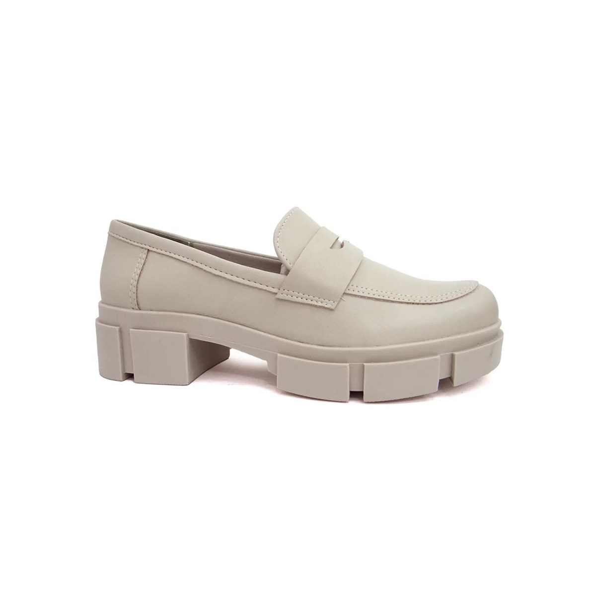 Sapato Via Marte Mocassim 23-7509-01 Calcario Sapato Via Marte Mocassim 23-7509-01 Calcario